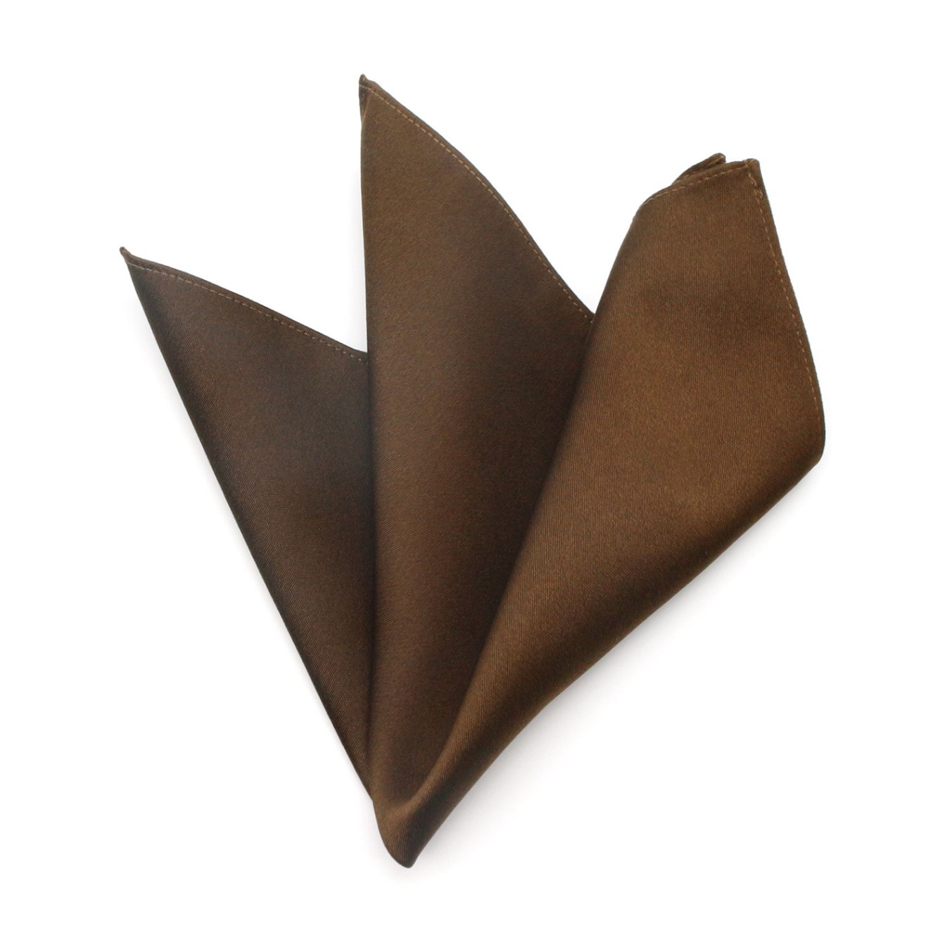 ふじやま織シルクポケットチーフ（ブラウン） 【公式】Gran creer