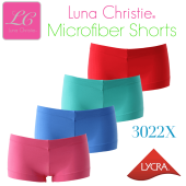 ルナクリスティー・シン・マイクロファイバー・ヒップハング3022ピュアカラー4枚セット