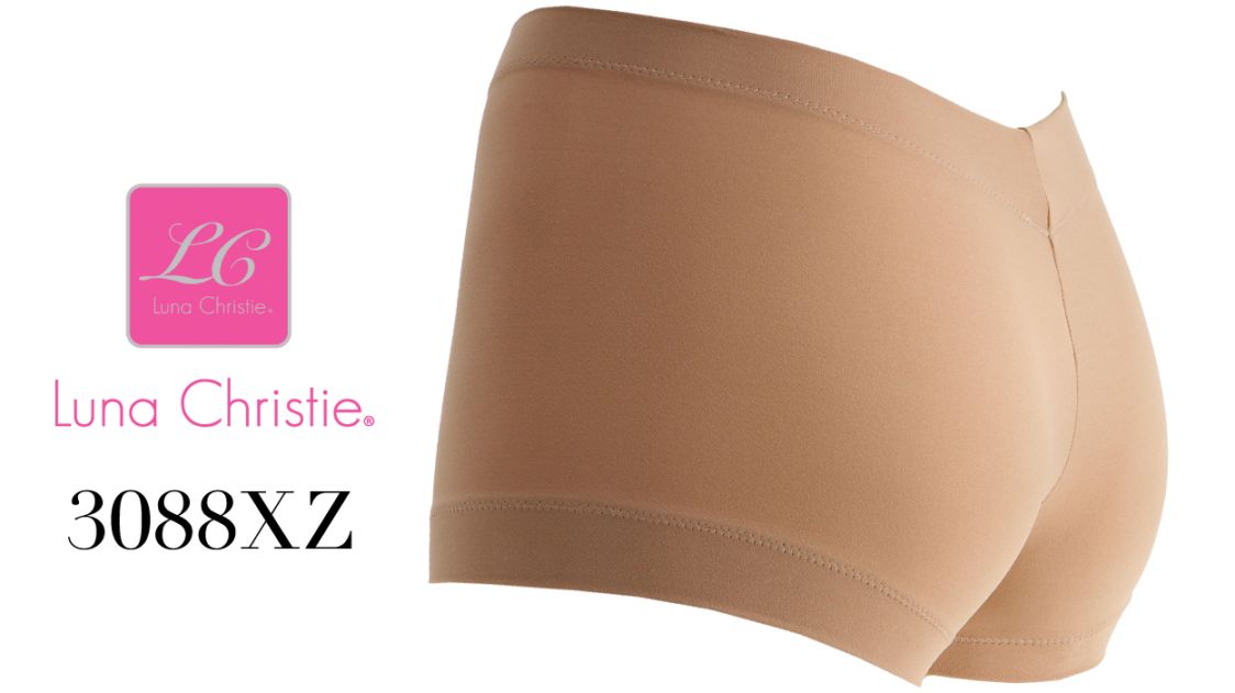 ルナクリスティー・シン・マイクロファイバー3088XZジャストウエストショーツL