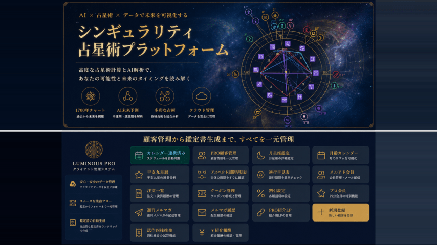 占星術AI鑑定アプリ開発（ベーシック）