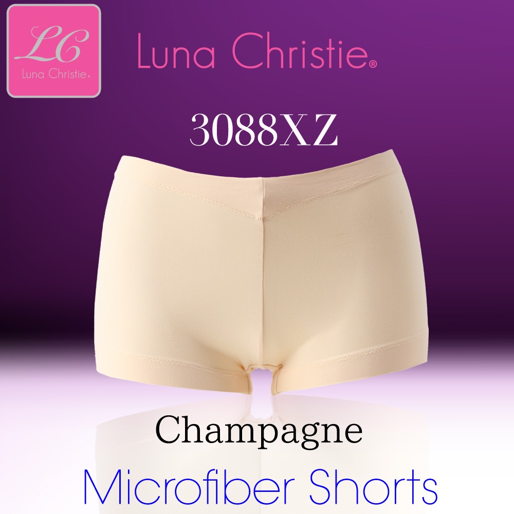 ルナクリスティー･シン･マイクロファイバー3088XZジャストウエストショーツM