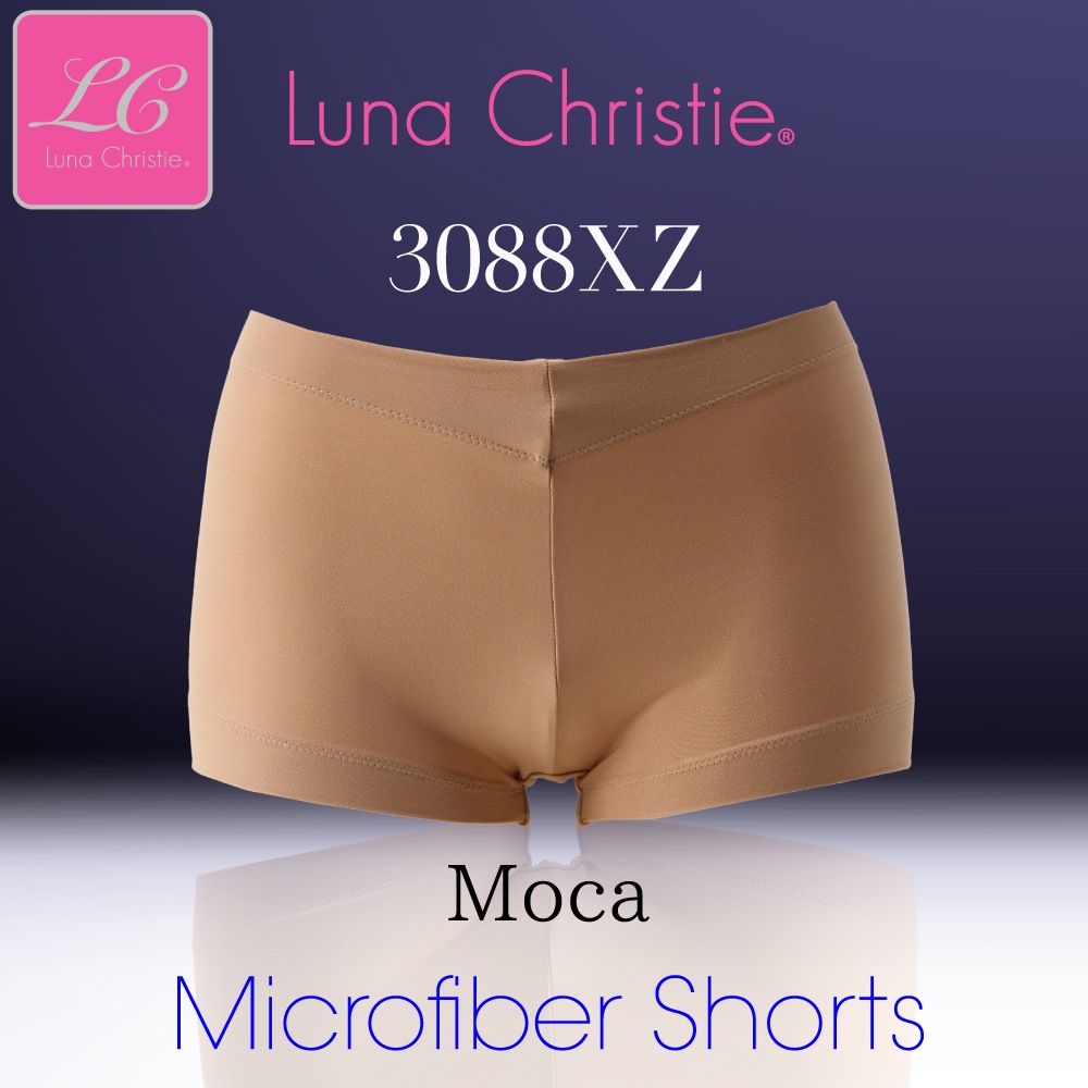 ルナクリスティー･シン･マイクロファイバー･4枚Set割ジャストウエスト3088XZ/Mサイズ･ピンク･シャンパン･モカ･ブラック