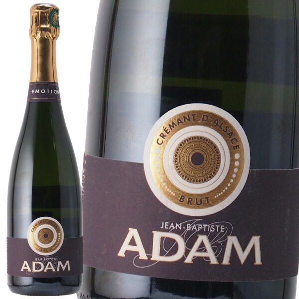 クレマン ダルザス ブリュット エモーション アダム 白