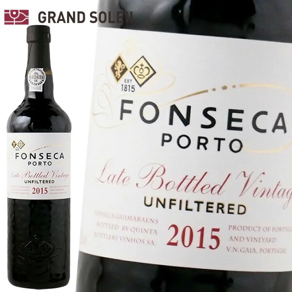 ポートワイン フォンセカ レイト ボトルド ヴィンテージ 2015 20％ 750ml