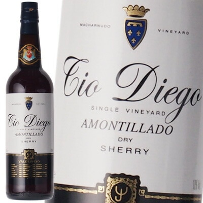 シェリー酒 バルデスピノ ティオ・ディエゴ アモンティリャード 16年 18％ 750ml