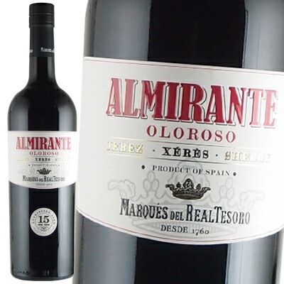 シェリー酒 マルケス デル レアルテソーロ アルミランテ オロロソ 18.5% 750ml
