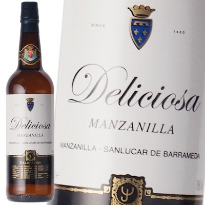 シェリー酒 バルデスピノ デリシオーサ マンサニージャ 5年 15% 750ml