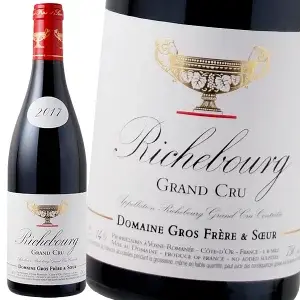 リシュブール グラン クリュ 2021 赤ワイン グロ フレール エ スール ピノノワール フランス ブルゴーニュ ギフト 法人ギフト プレゼント 贈答 賞品 のし対応 御祝 記念日 誕生日 結婚祝 開店祝 周年祝い コンペ賞品 お中元 お歳暮