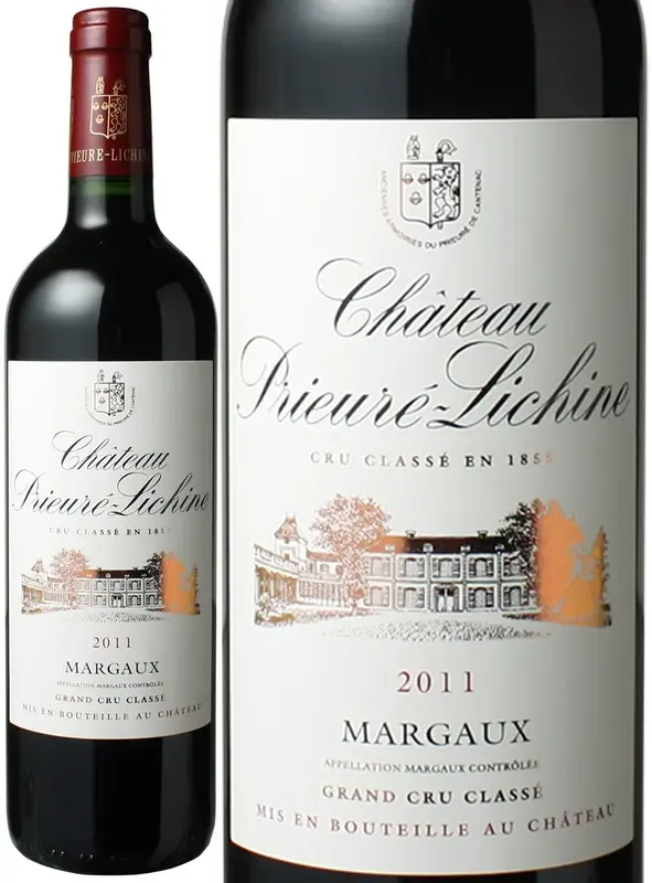 シャトー プリューレ リシーヌ 2011 赤 4級 ワイン フランス ボルドー ギフト 法人ギフト プレゼント 贈答 賞品 のし対応 御祝 記念日 誕生日 結婚祝 開店祝 周年祝い コンペ賞品 お中元 お歳暮