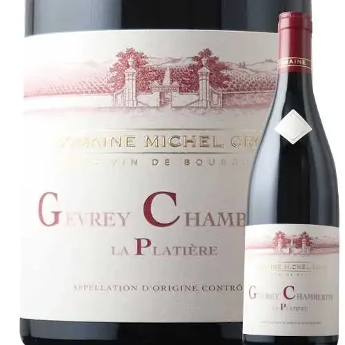 ジュヴレシャンベルタン ラ・プラティエール 2022 赤 極少量 ドメーヌ・ミシェル・グロ ギフト 法人ギフト プレゼント 贈答 賞品 のし対応 御祝 記念日 誕生日 結婚祝 開店祝 周年祝い コンペ賞品 お中元 お歳暮