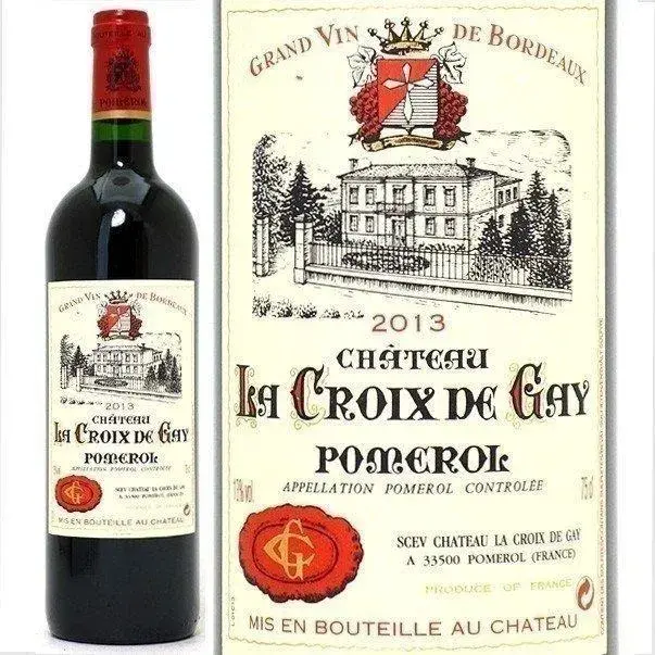 シャトー ラ クロワ ド ゲイ 2013 ポムロール ボルドー フランス 赤ワイン コク辛口 ギフト 法人ギフト プレゼント 贈答 賞品 のし対応 御祝 記念日 誕生日 結婚祝 開店祝 周年祝い コンペ賞品 お中元 お歳暮
