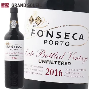 ポートワイン フォンセカ レイト ボトルド ヴィンテージ 2016 20％ 750ml ポルトガル ドウロ 酒精強化 甘口 熟成 長期保存 葉巻と 業務用 ギフト プレゼント 贈答 のし対応 御祝 記念日 誕生日 結婚祝 おすすめ