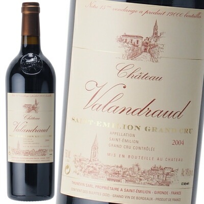 シャトー ヴァランドロー 2004