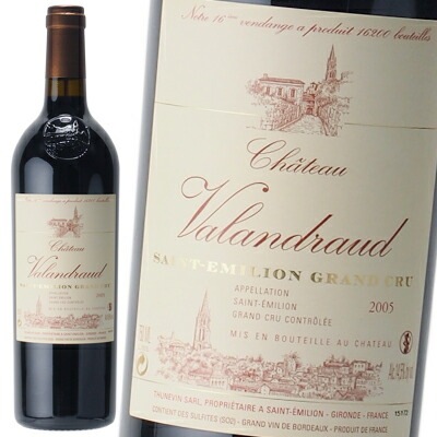 シャトー ヴァランドロー 2005