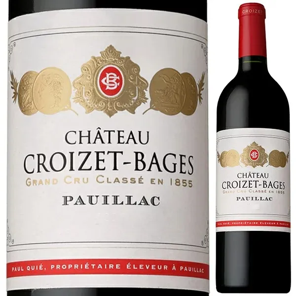 シャトー・クロワゼ・バージュ 2018 5級  ポイヤック 赤ワイン フランス ボルドー ギフト 法人ギフト プレゼント 贈答 賞品 のし対応 御祝 記念日 誕生日 結婚祝 開店祝 周年祝い コンペ賞品 お中元 お歳暮