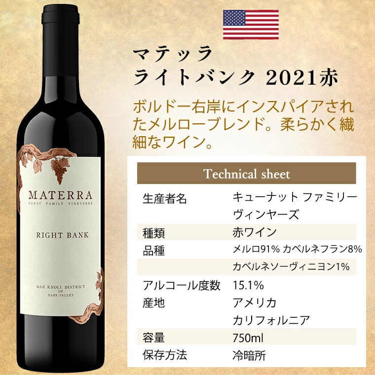 【ギフト セット】 【 送料無料】 現地話題沸騰!! 新進気鋭のカリフォルニアワイン 飲み比べ赤白2本セット