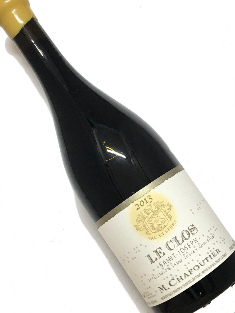 2013年 シャプティエ サンジョセフ レ クロ ルージュ 750ml フランス ローヌ 赤ワイン