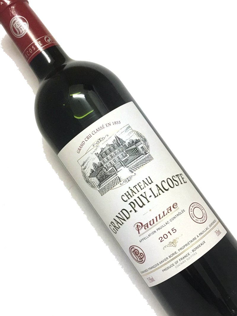 2015年 シャトー グラン ピュイ ラコスト 750ml フランス ボルドー 赤ワイン