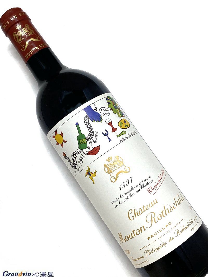 1997年 シャトー ムートン ロートシルト 750ml フランス ボルドー 赤ワイン