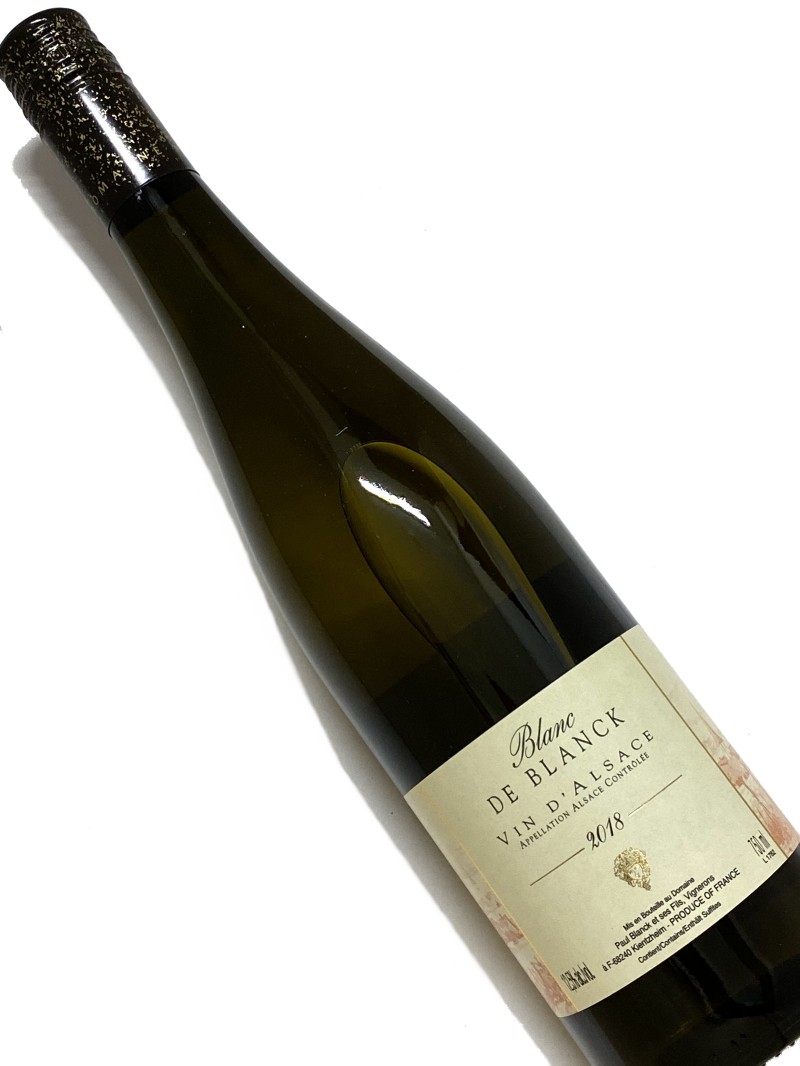 2018年 ポール ブランク ブラン ド ブランク 750ml フランス アルザス 白ワイン