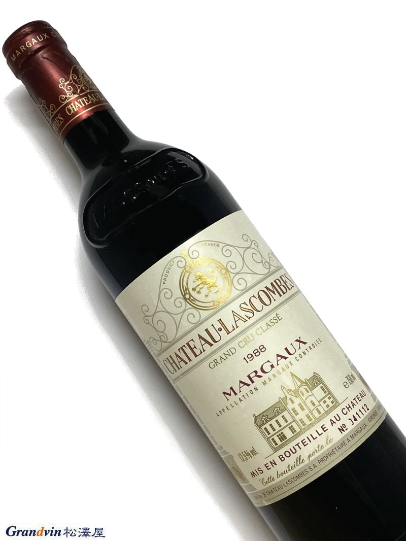 1988年 シャトー ラスコンブ 750ml フランス ボルドー 赤ワイン