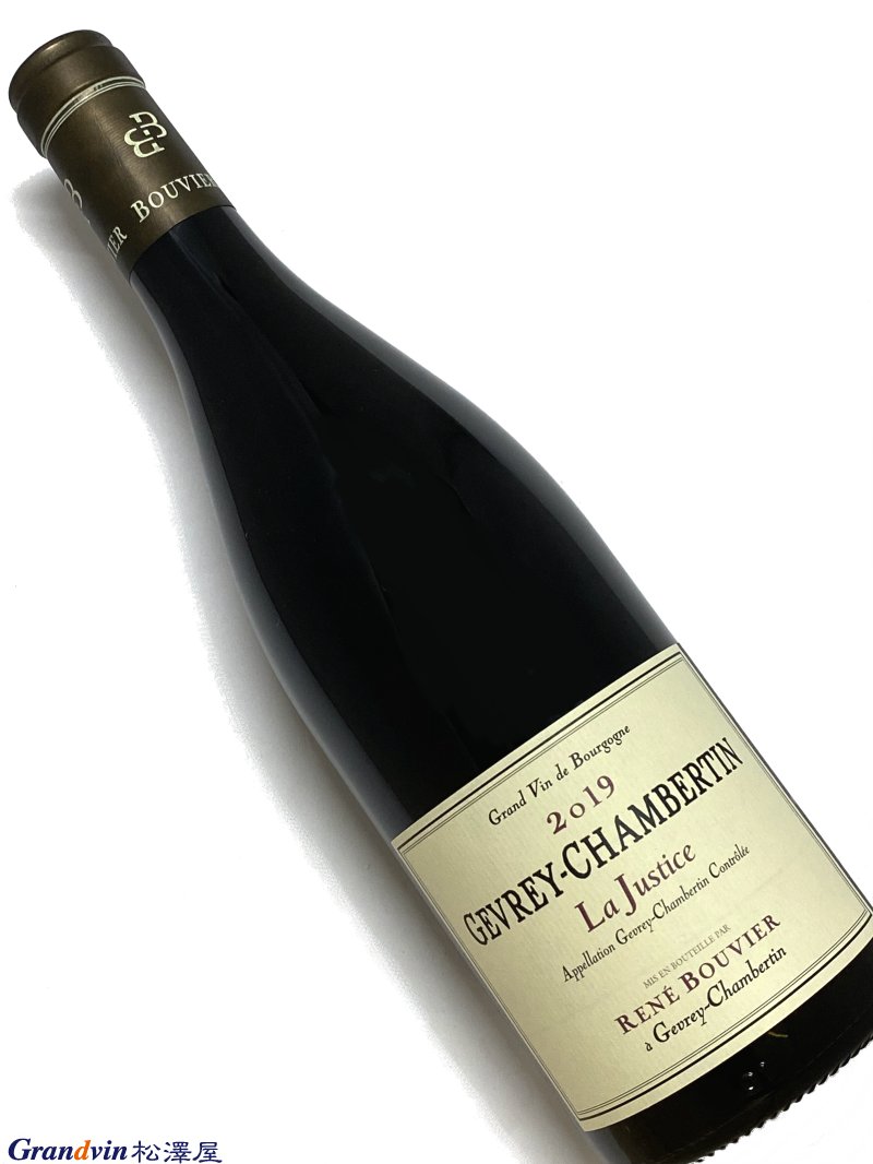 2019年 ルネ ブーヴィエ ジュヴレ シャンベルタン ラ ジュスティス 750ml フランス 赤ワイン