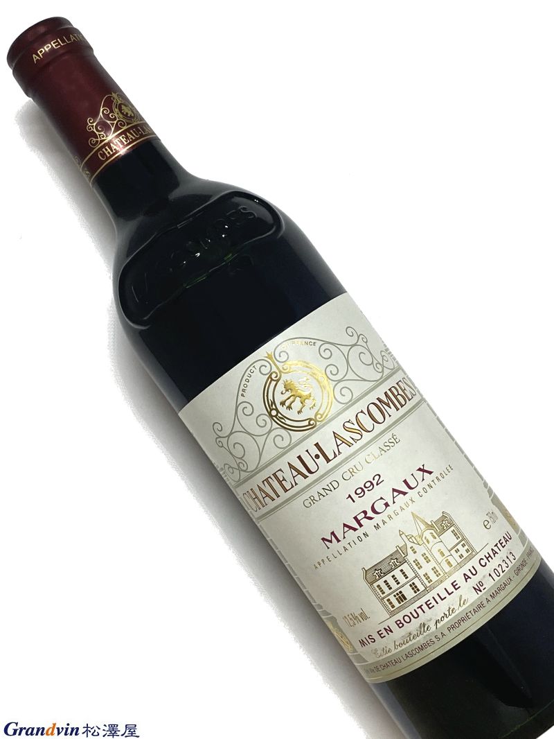 1992年 シャトー ラスコンブ 750ml フランス ボルドー 赤ワイン