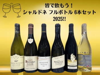 皆で飲もう！ シャルドネ フルボトル 6本セット 2025!!