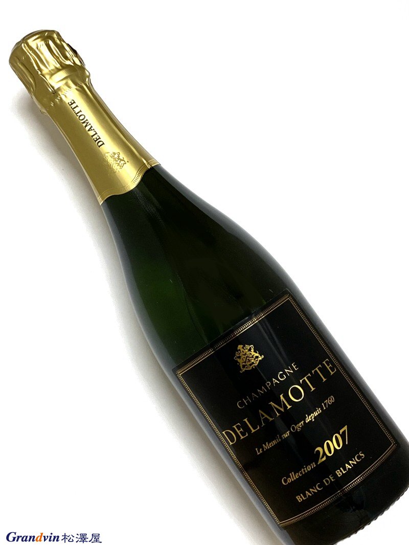 2007年 ドゥラモット ブラン ド ブラン コレクション 750ml フランス シャンパン 木箱付き
