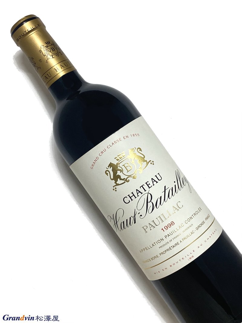 1998年 シャトー オー バタイエ 750ml フランス ボルドー 赤ワイン