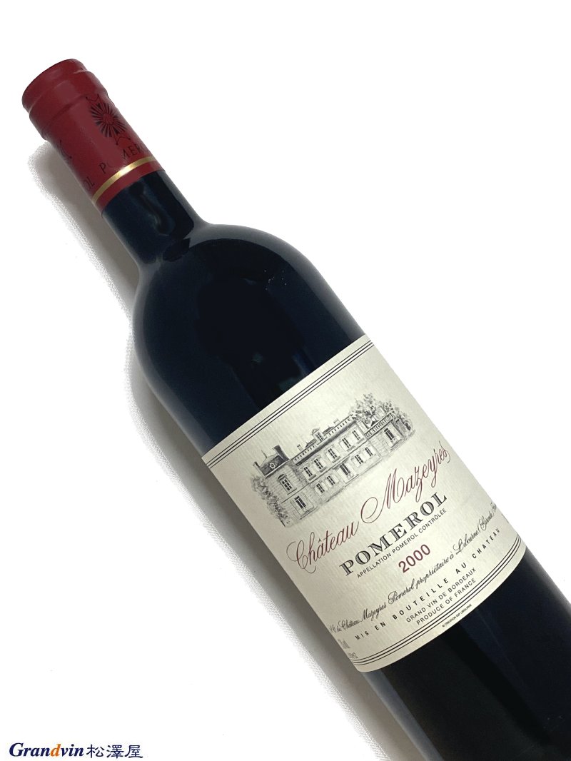 2000年 シャトー マゼール 750ml フランス ボルドー 赤ワイン