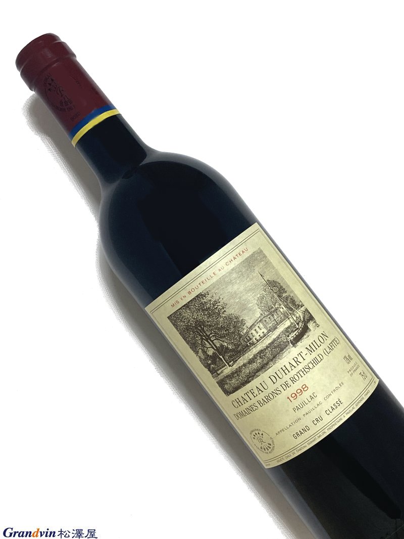 1998年 シャトー デュアール ミロン 750ml フランス ボルドー 赤ワイン