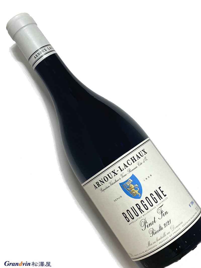 2021年 アルヌー ラショー ブルゴーニュ ピノ ファン 750ml フランス 赤ワイン