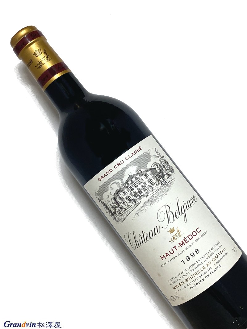 1998年 シャトー ベルグラーヴ 750ml フランス ボルドー 赤ワイン