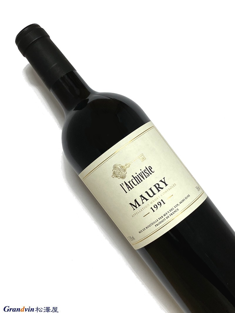 1991年 ラルシヴィスト モーリー 750ml フランス 甘口 赤ワイン