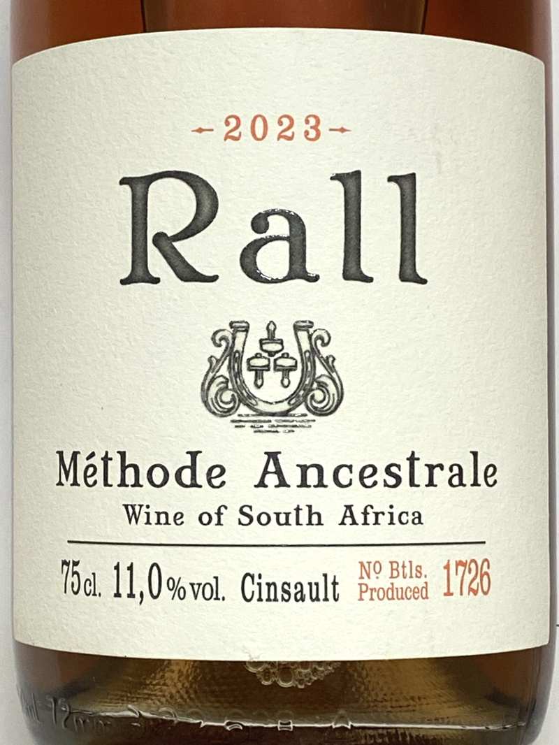 2023年 ラール ワインズ メソッド アンセストラル 750ml 南アフリカ スパークリング