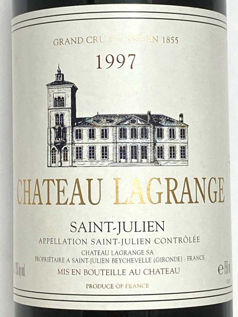 1997年 シャトー ラグランジュ 750ml フランス ボルドー 赤ワイン