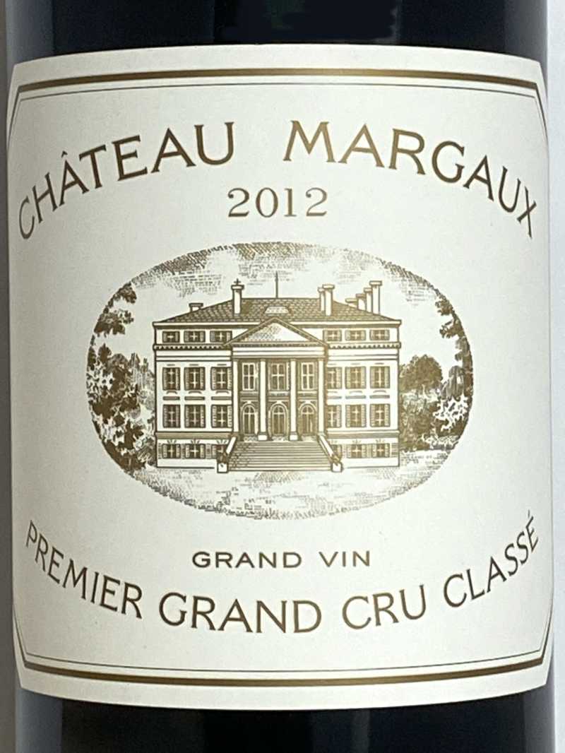 2012年 シャトー マルゴー 750ml フランス ボルドー 赤ワイン