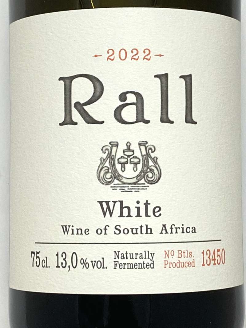 2022年 ラール ワインズ ホワイト 750ml 南アフリカ 白ワイン