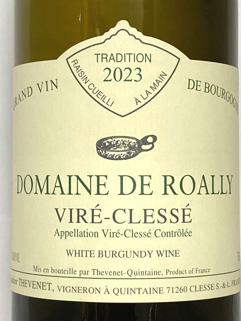 2023年 ロアリー ヴィレ クレッセ 750ml フランス ブルゴーニュ 白ワイン
