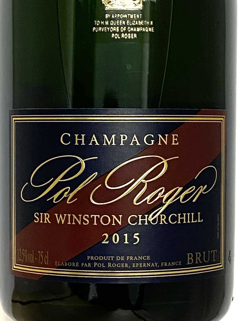 2015年 ポル ロジェ シャンパーニュ キュヴェ サー ウィンストン