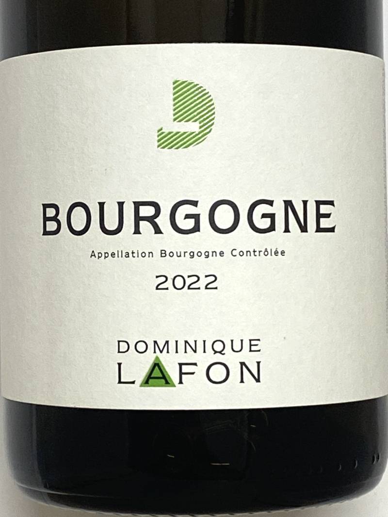 2022年 ドミニク ラフォン ブルゴーニュ ブラン 750ml フランス 白ワイン