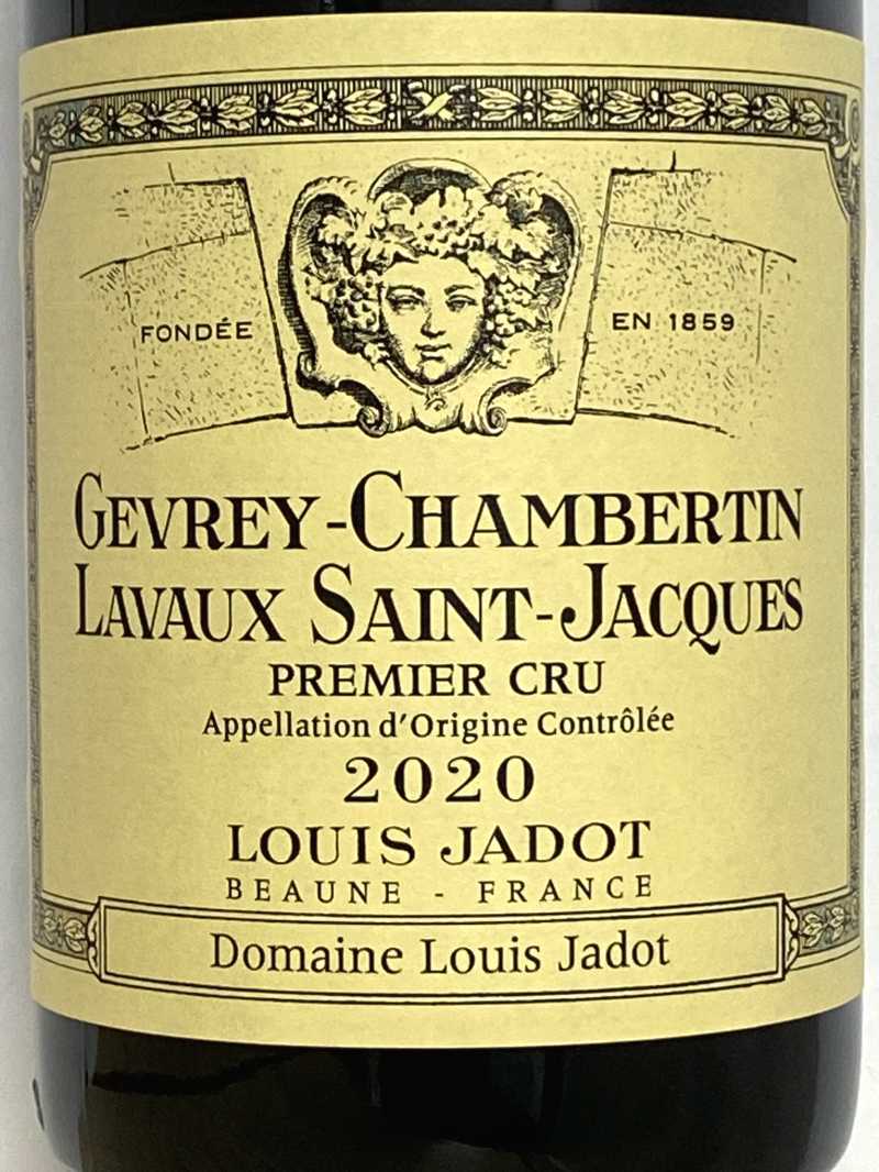 2020年 ドメーヌ ルイ ジャド ジュヴレ シャンベルタン ラヴォー サン