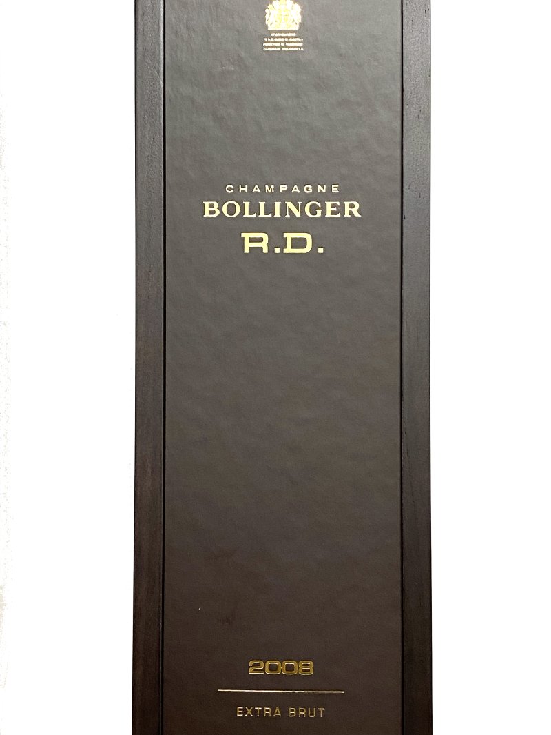 2008年 ボランジェ シャンパーニュ Ｒ.Ｄ. エクストラ ブリュット 750ml フランス シャンパン 木箱付き