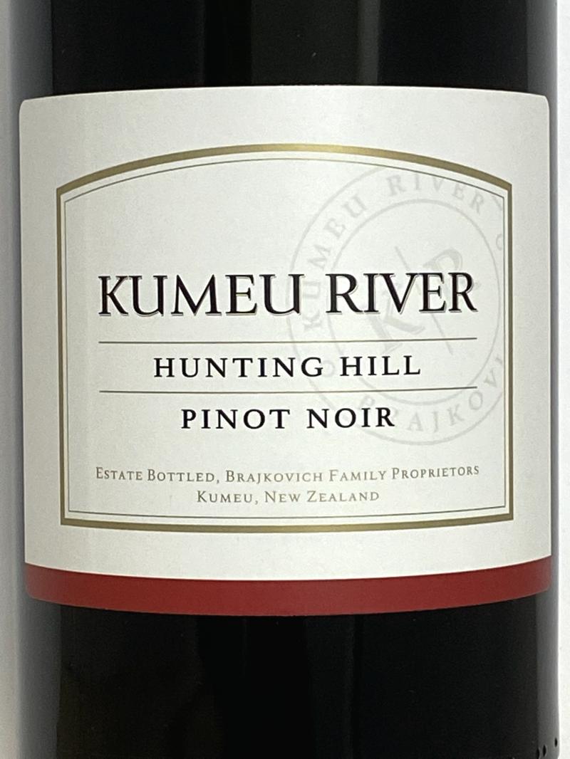 2019年 クメウ リヴァー ハンティング ヒル ピノノワール 750ml ニュージーランド 赤ワイン