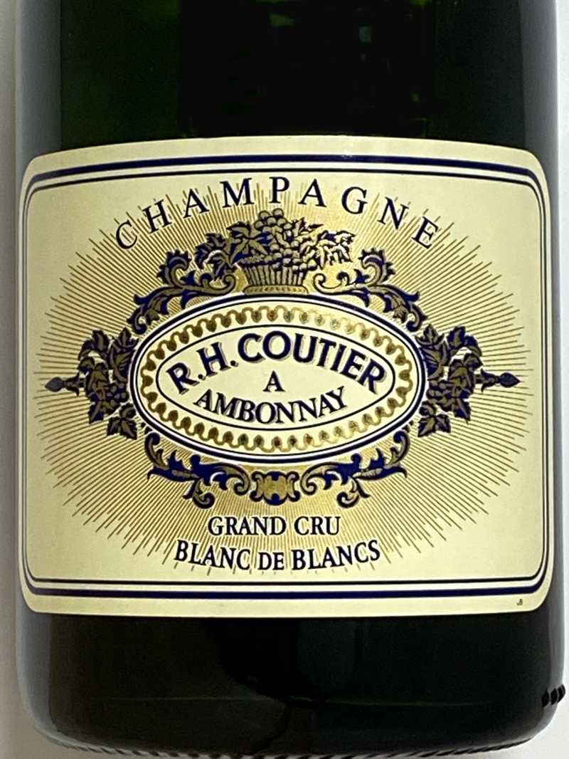 クーティエ シャンパーニュ ブリュット ブラン ド ブラン グランクリュ 750ml フランス シャンパン