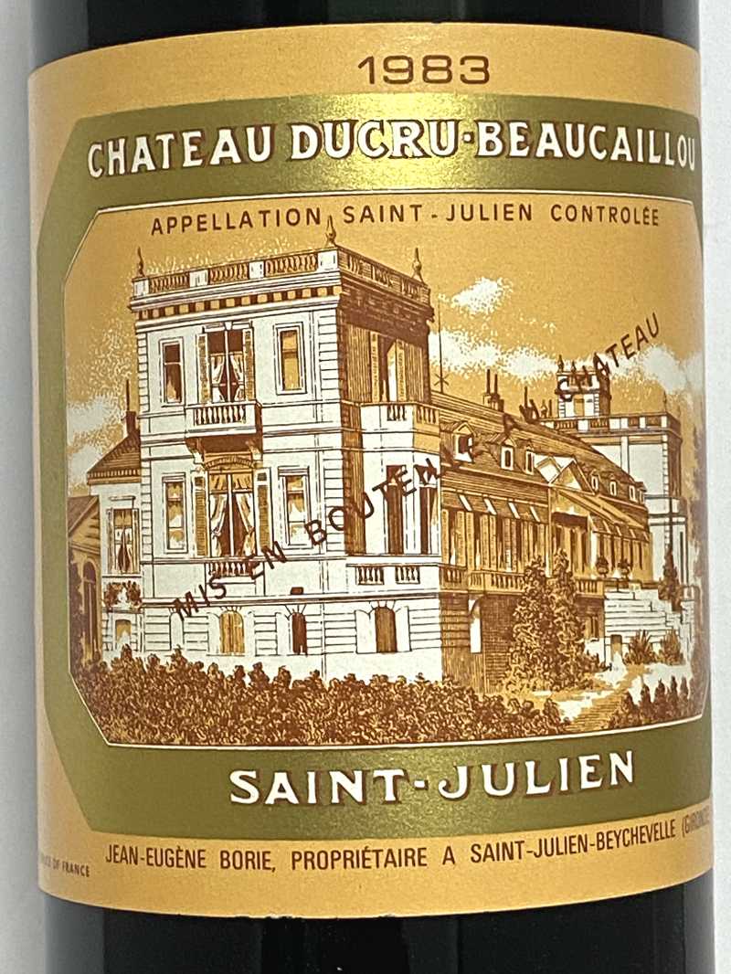 1983年 シャトー デュクリュ ボーカイユ 750ml フランス ボルドー