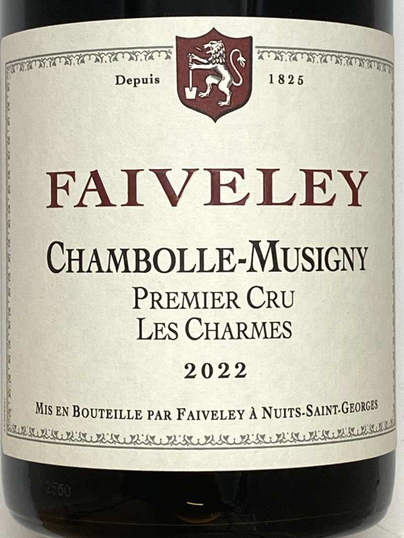 2022年 フェヴレ シャンボール ミュジニー レ シャルム 750ml フランス ブルゴーニュ 赤ワイン