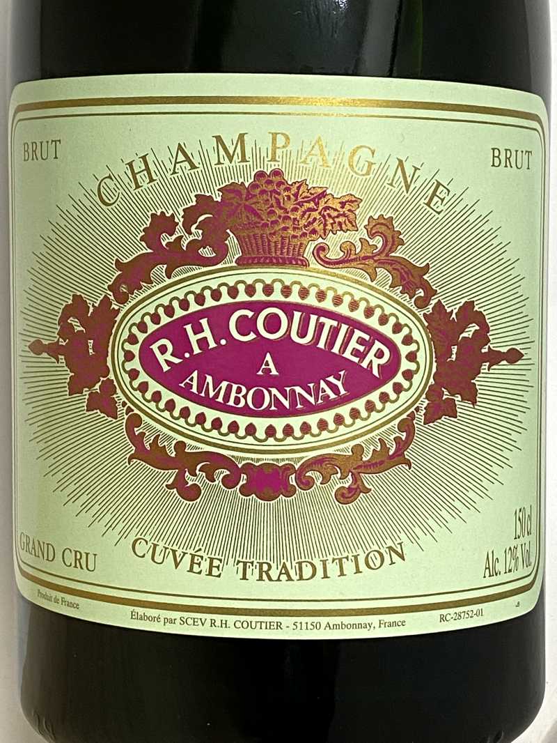 クーティエ シャンパーニュ ブリュット トラディション グランクリュ 1,500ml フランス シャンパン