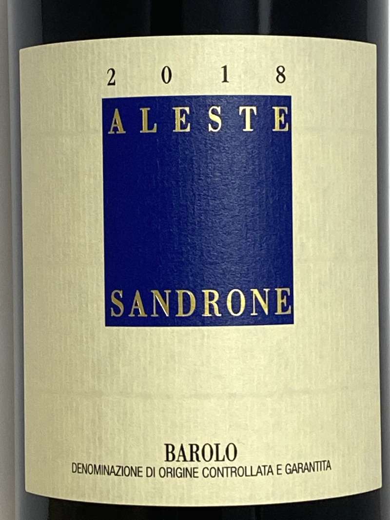 2018年 ルチアーノ サンドローネ バローロ アレステ 750ml イタリア ピエモンテ 赤ワイン